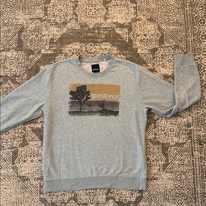 Prana Gray Crewneck Sweatchirt